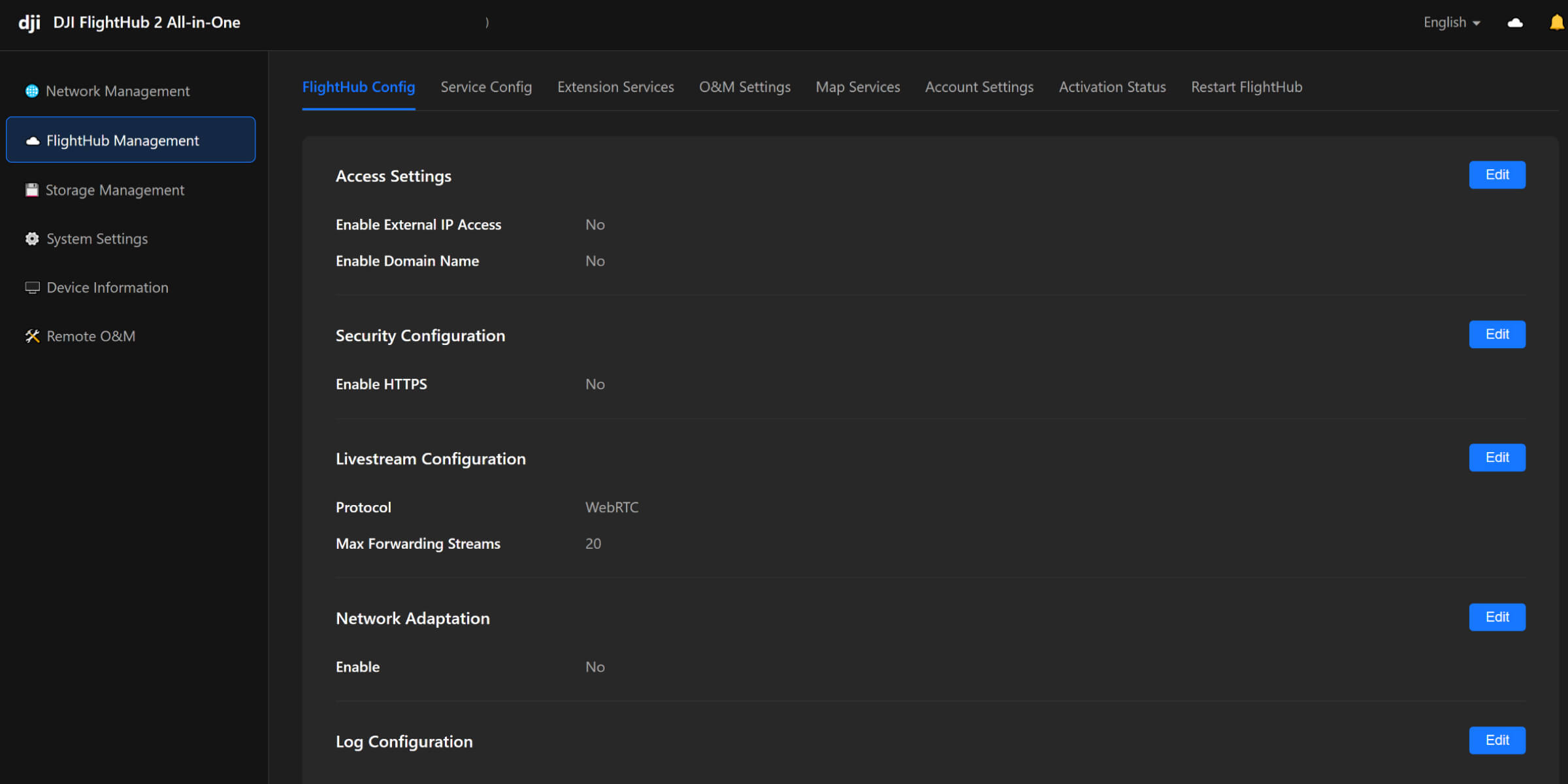 DJI FlightHub 2 AIO appliance — compact on-premises drone fleet management server