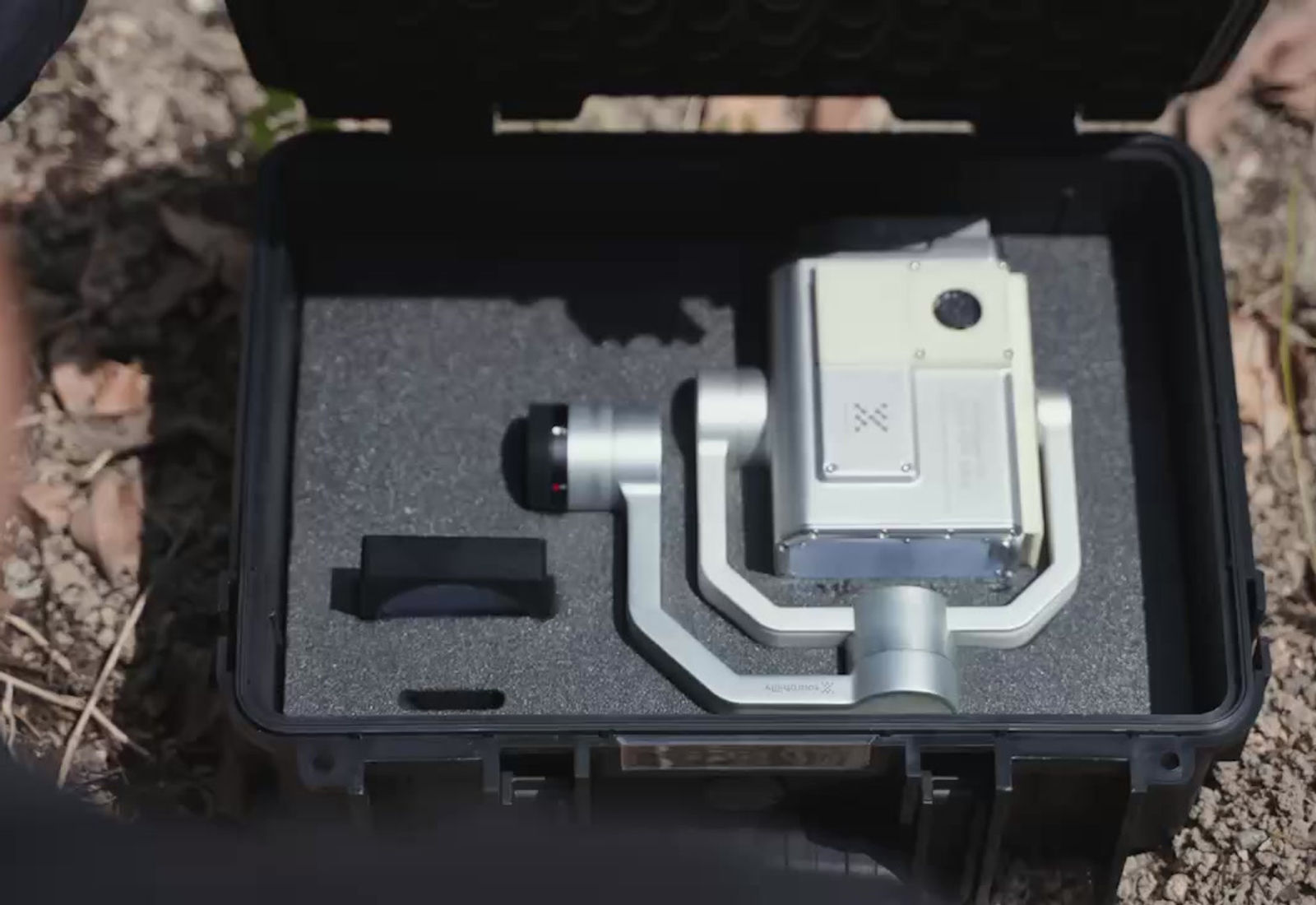 MetScan methane screening payload in its protective case