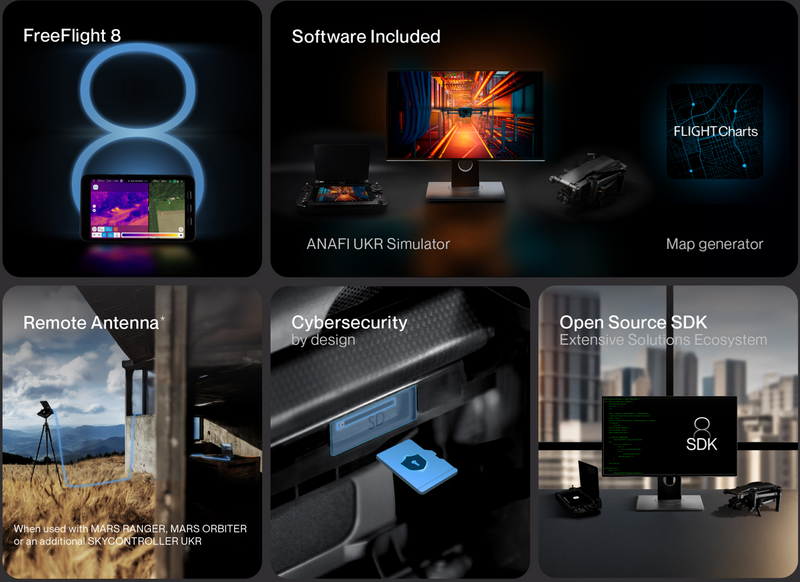 Anafi UKR - Remote Robotic