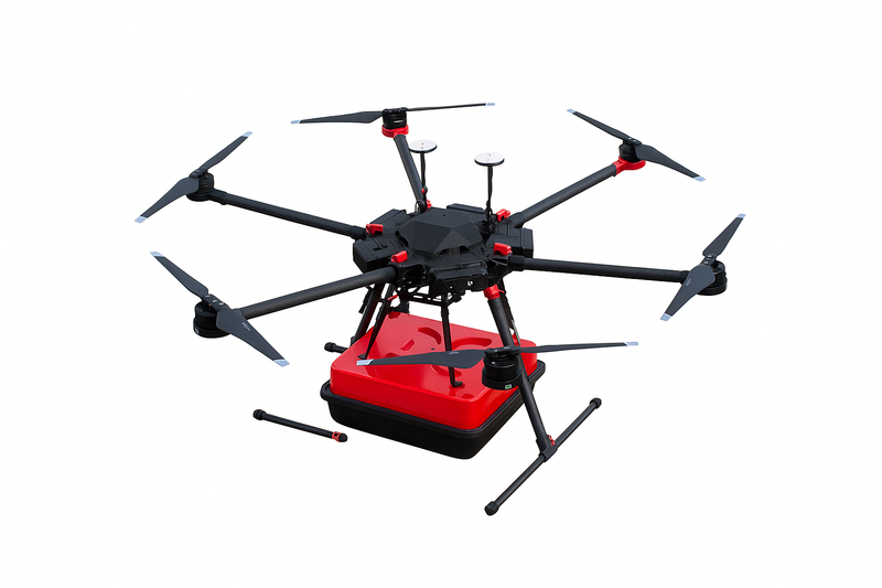 Cobra Drone CBD GPR - Remote Robotic