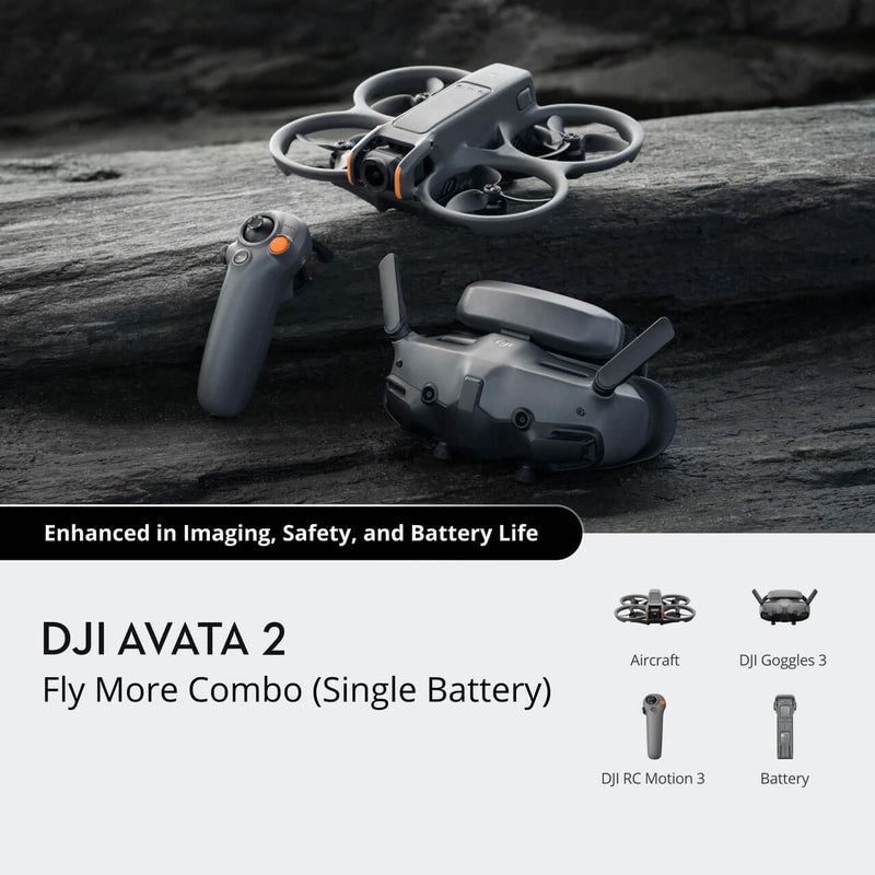 Avata 2 Fly More Combo (Single Battery) - Remote Robotic
