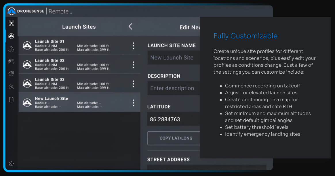 DroneSense DFR Software - Remote Robotic