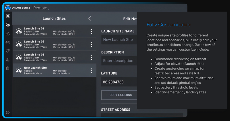DroneSense DFR Software - Remote Robotic
