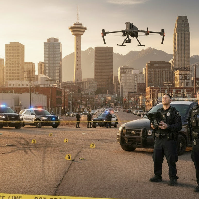 DJI Matrice 400 enterprise drone for police surveillance and emergency response