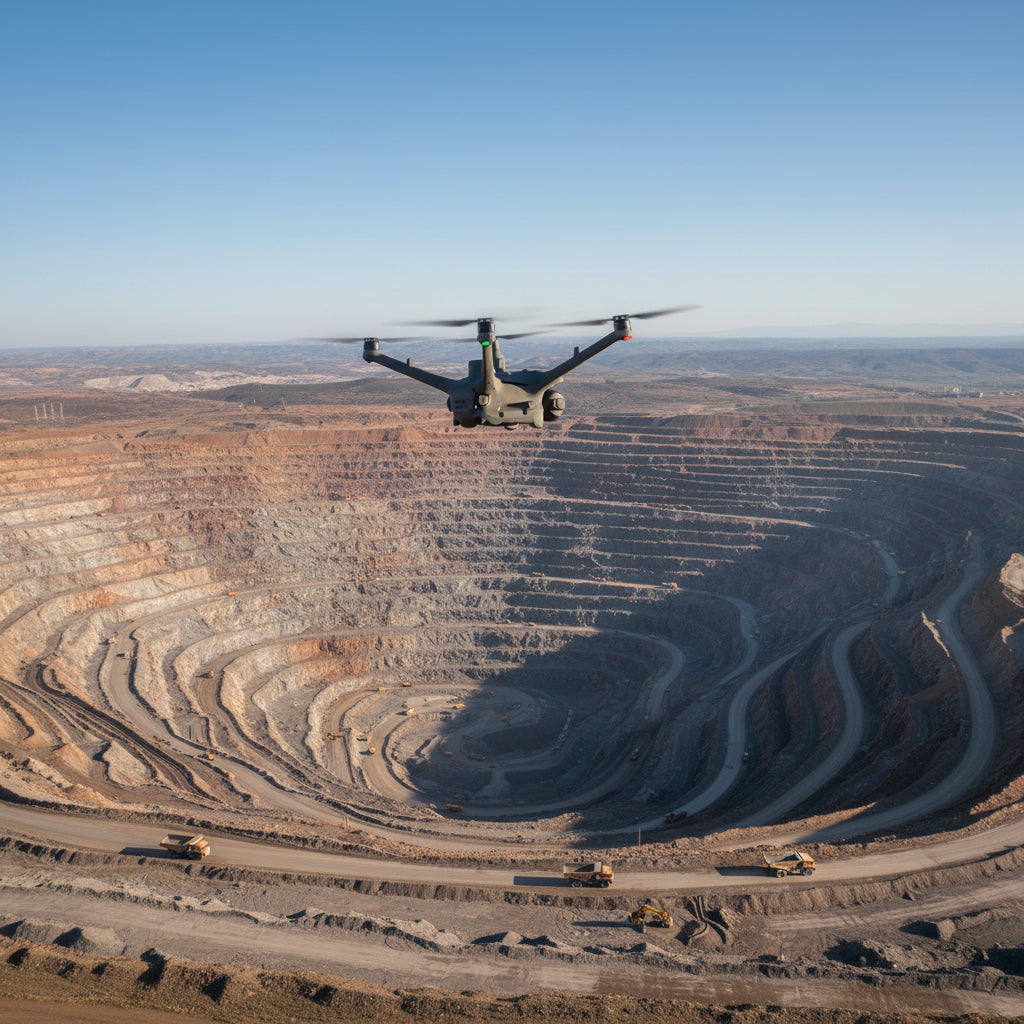 Drone solutions for mine site